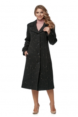 Шерстяное классическое женское пальто